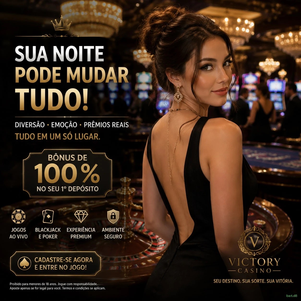 Canal oficial da betd8 no Telegram
